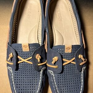 Sperry Navy Boat Shoes